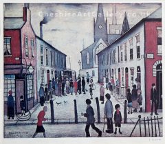 L S Lowry The Fever Van Signed Limited Edition Print