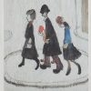 L S Lowry - The Family - Signed Limited Edition Print