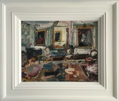 Richard Fitton Interior 1 Original Painting for Sale £1199