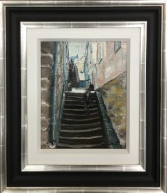 William Ralph Turner Steps Original Painting for Sale