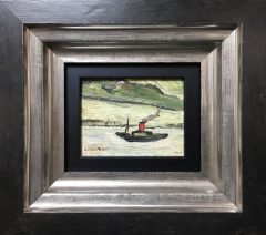 William Ralph Turner Ship Original Oil Painting