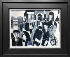 Peter Stanaway The Dock Original Painting for Sale