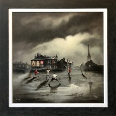 Bob Barker Gravy Boys Signed Limited Edition Print Cricket