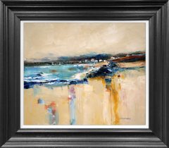 Judith Donaghy Rhosneigr Semi Abstract Original Painting