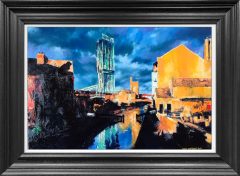 Hugh Winterbottom Castlefield Canal Original Painting