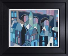 Peter Stanaway Twisted Viaduct Original Painting for Sale