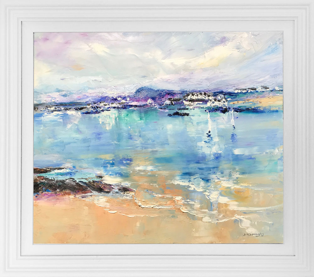 Judith Donaghy Low Tide Anglesey Original Painting