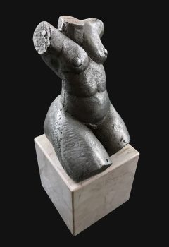 Geoffrey Key Very Rare Female Nude Aluminium Sculpture 2