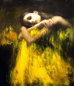 Mark Demsteader Shelter Original Oil Painting