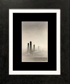 Trevor Grimshaw 4 Chimneys Original Drawing for Sale