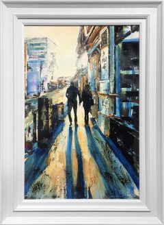 Hugh Winterbottom Holding Hands Original Painting