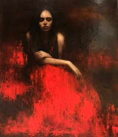 Mark Demsteader Bird Song Original Oil Painting