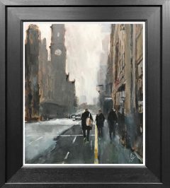 David Coulter Refuge Misty Walk Original Painting for sale