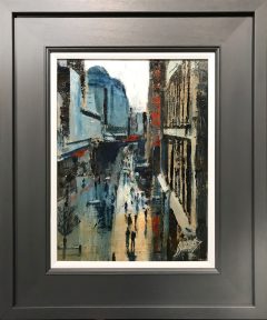 David Coulter Market Street Original Painting for sale