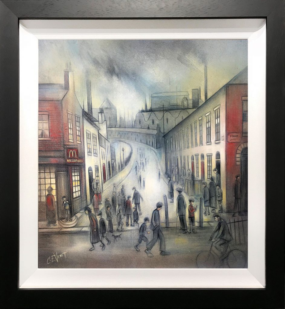 Craig Everett Goal Hangers Original Painting for Sale