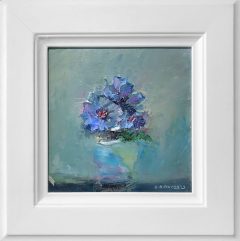 Judith Donaghy Cornflowers Original Painting