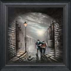 Bob Barker Original Painting for sale Marching on Together