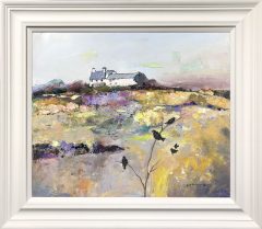 Judith Donaghy Five Blackbirds Landscape