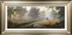 Danny Abrahams Original Painting Love is in the Autumn Air