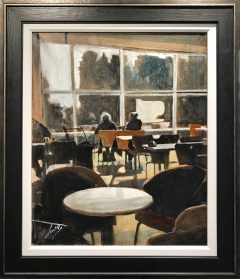 David Coulter Afternoon Tea Original Painting for sale