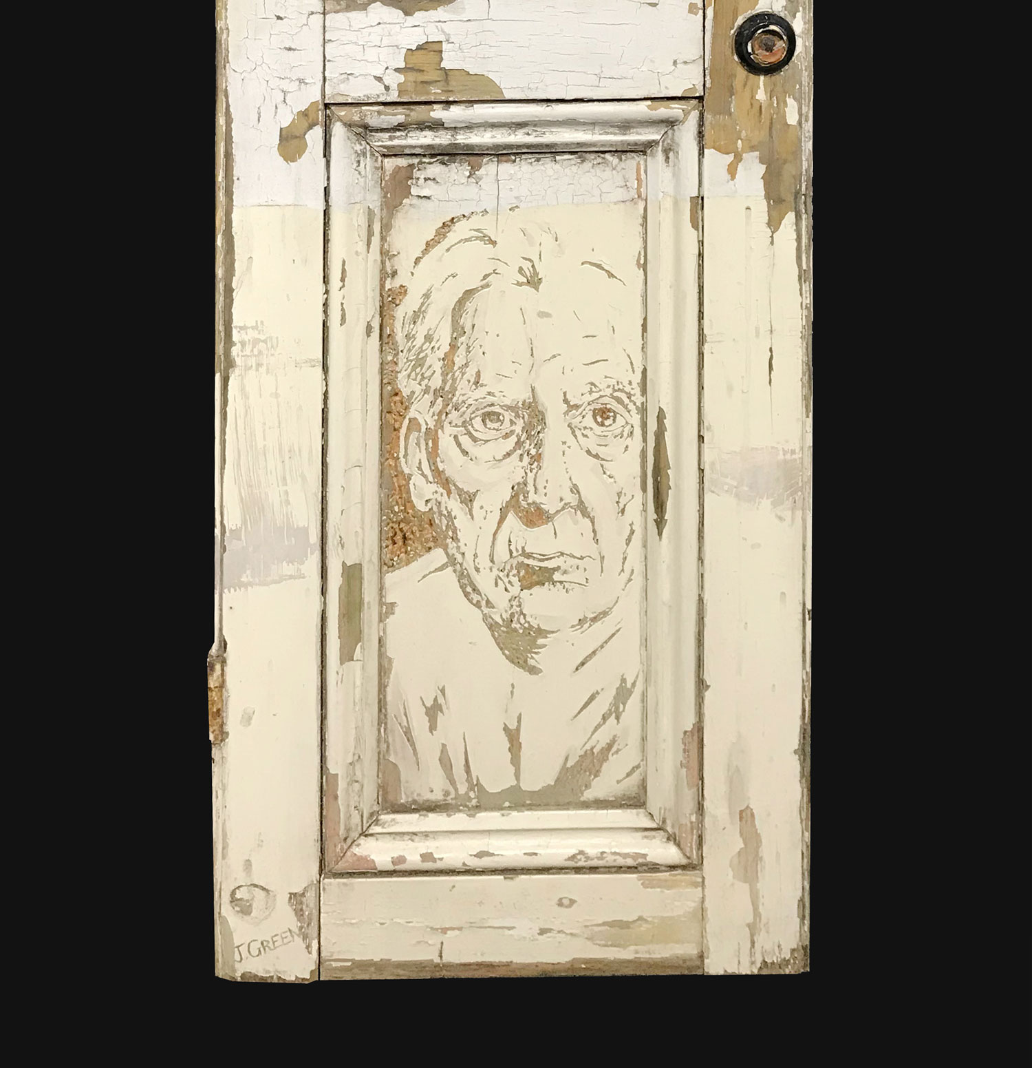 Jamie Green Artist - Carved Door 2