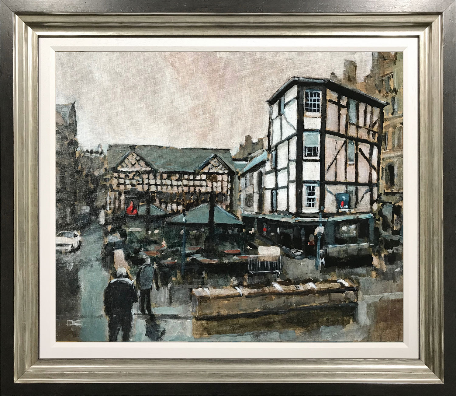 David Coulter The Shambles Original Painting for sale
