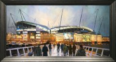 Louis Smith Field of Dreams, Etihad Original Oil Painting