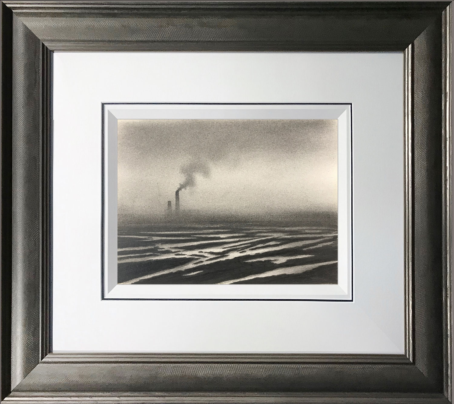 Trevor Grimshaw Waste Land Original Drawing for Sale