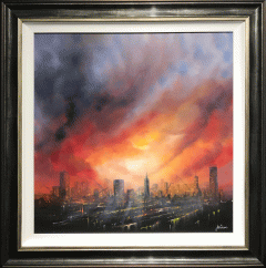 Danny Abrahams - Red Skies over Manchester 2