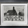 L S Lowry - St Mary's Beswick - Signed Limited Edition Print