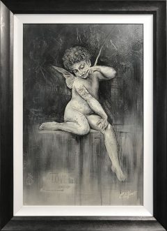 Craig Everett Cupid 3D Original Painting for Sale