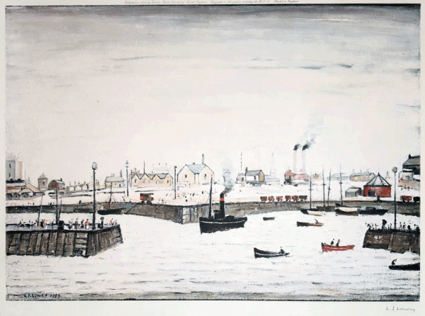 L S Lowry - The Harbour 2