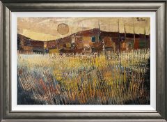 Peter Oliver - Autumnal Landscape Original Painting for Sale