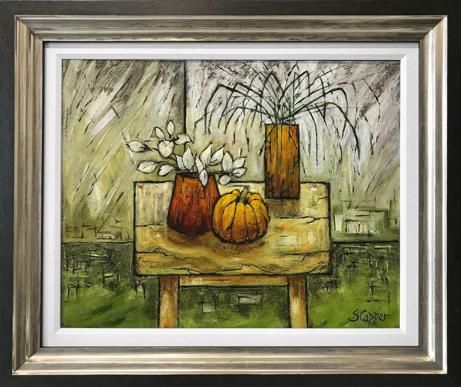 Steve Capper Still Life with a Fruit Original Painting