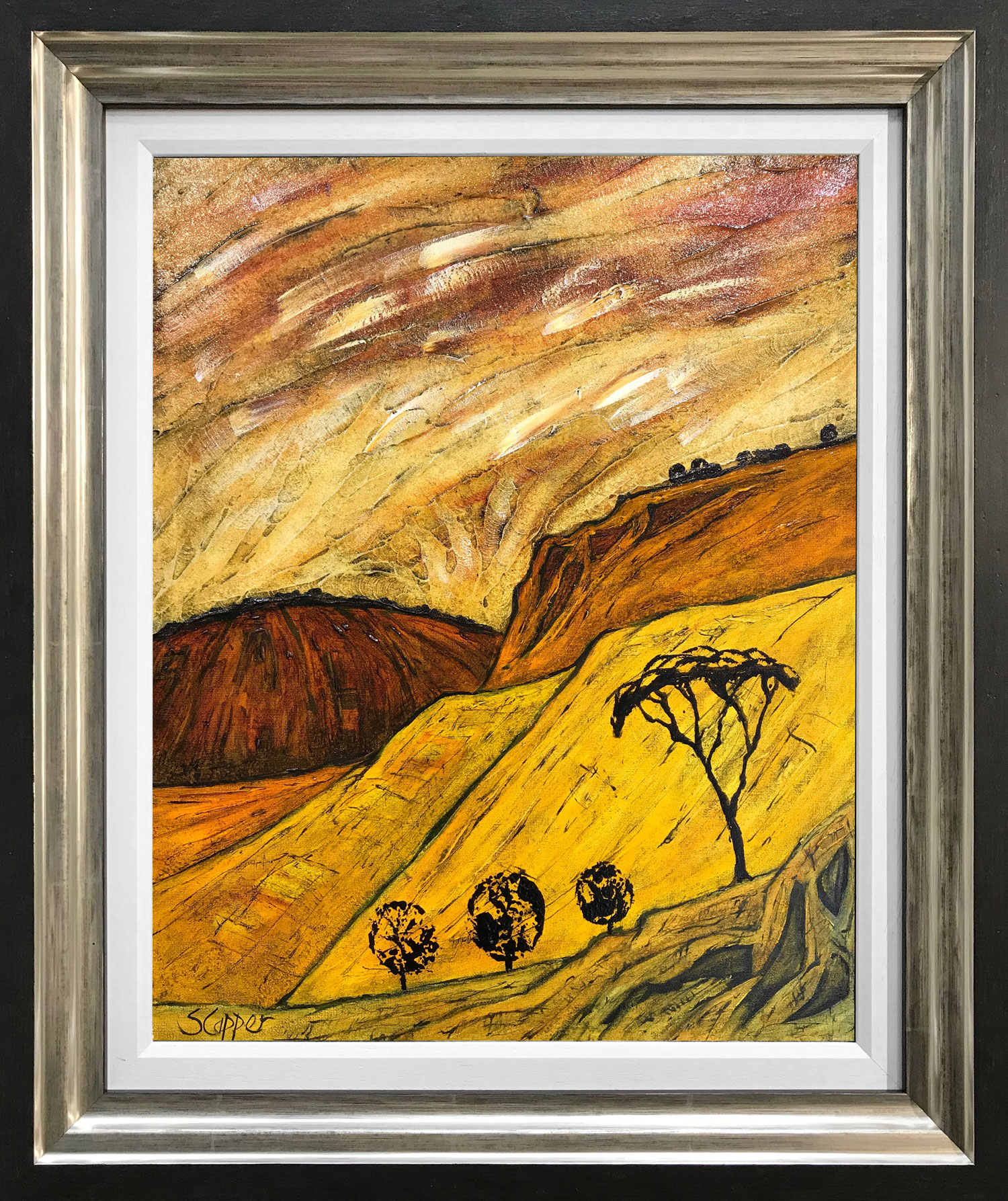 Steve Capper Southern Pennine Landscape Original Painting
