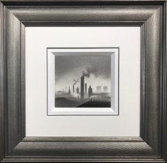 Trevor Grimshaw Smoking Chimneys Original Drawing for Sale