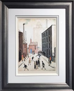 L S Lowry – Industrial Scene Print