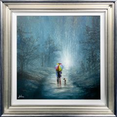 Danny Abrahams Original Painting A Little Rain Never Hurt Anyone