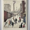 L S Lowry – Street Scene – Signed Limited Edition Print