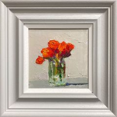 Judith Donaghy Bronze Star Roses Original Painting