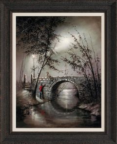 Bob Barker - Once In A Lifetime 'I Love You' Hand Embellished Print