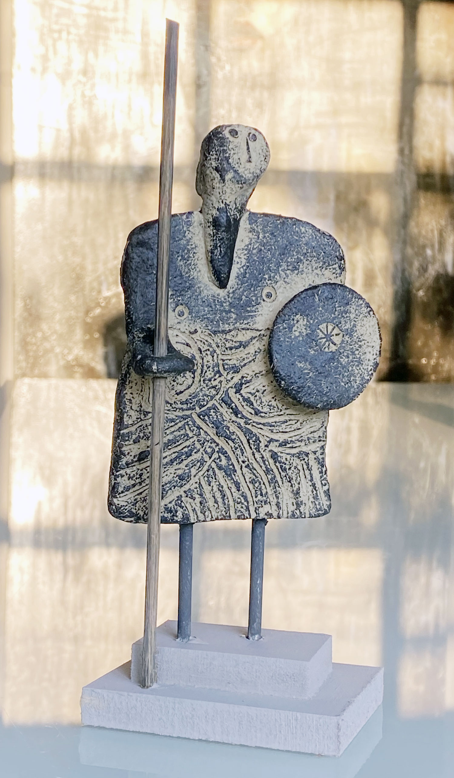 John Maltby Guardian II Ceramic Sculpture for Sale