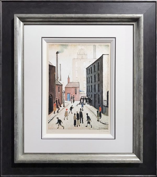 L S Lowry – Industrial Scene – Signed Limited Edition Print
