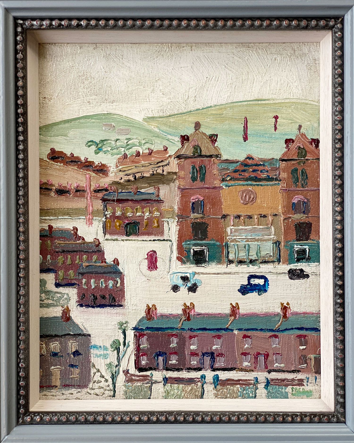 Fred Yates Macclesfield Original Oil Painting for Sale