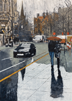 Dave Coulter - Mount Street Towards Albert Square