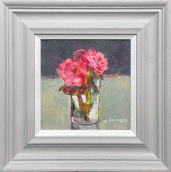 Judith Donaghy Begonias Original Painting