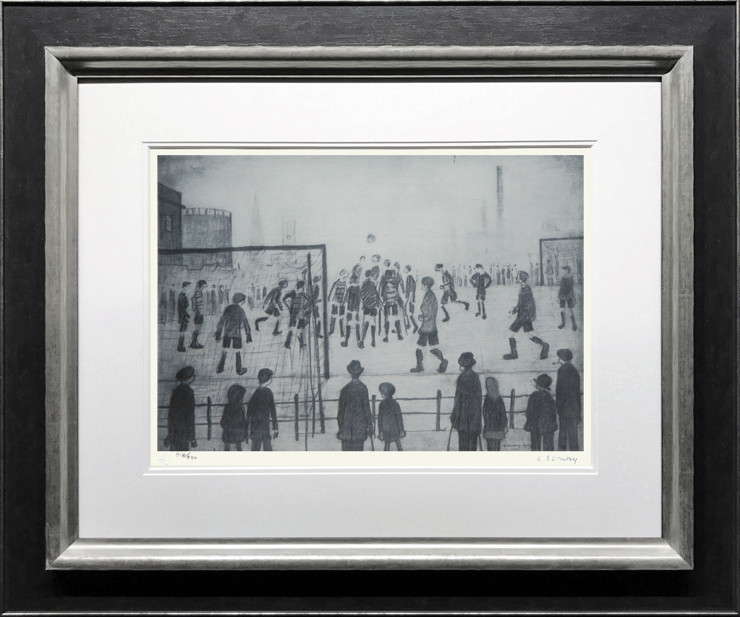 L S Lowry The Football Match