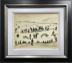 L S Lowry - Sunday Afternoon - Signed Original Lithograph