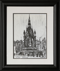 Arthur Delaney - Albert Square Charcoal