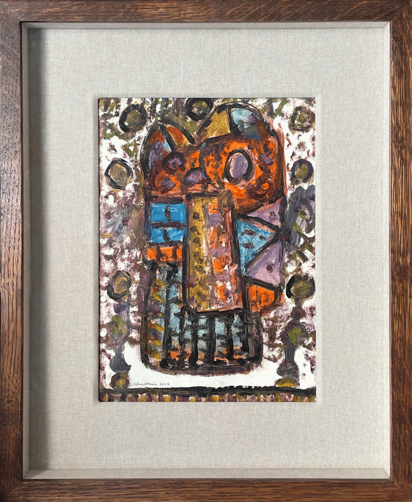 Alan Davie Oil Painting Modern British Art for Sale at Cheshire Art